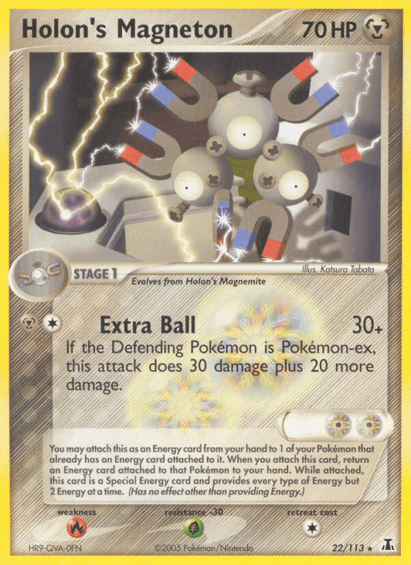 Holon's Magneton, carta 22 di EX Specie Delta