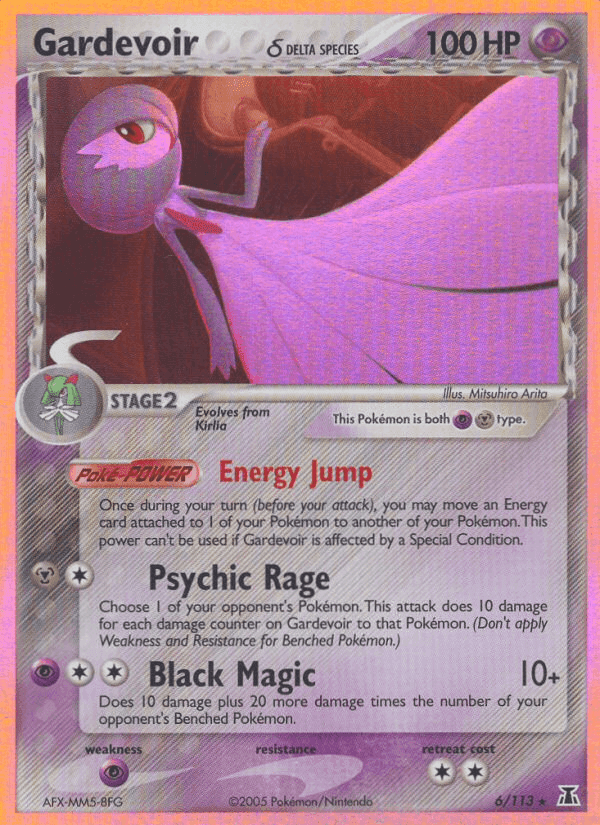 Gardevoir δ, carta 6 di EX Specie Delta