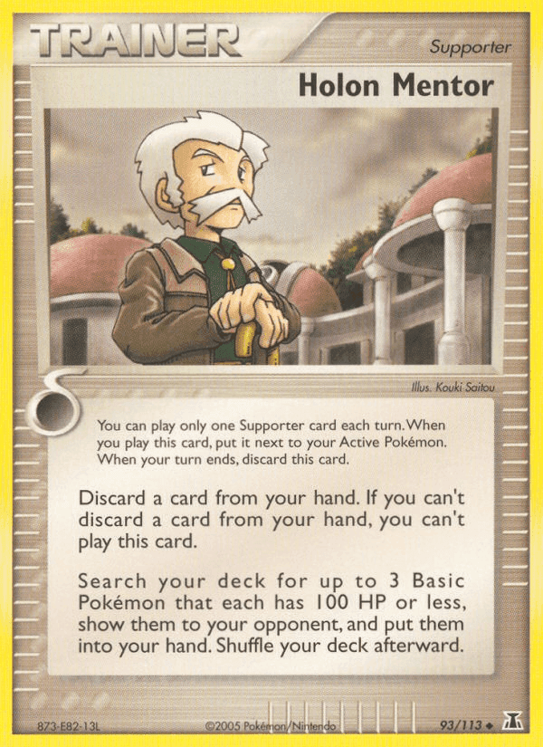 Holon Mentor, card 93 from Delta Species