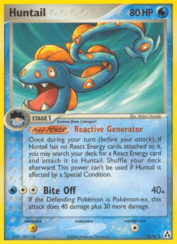 Huntail, carta 18 de Legend Maker