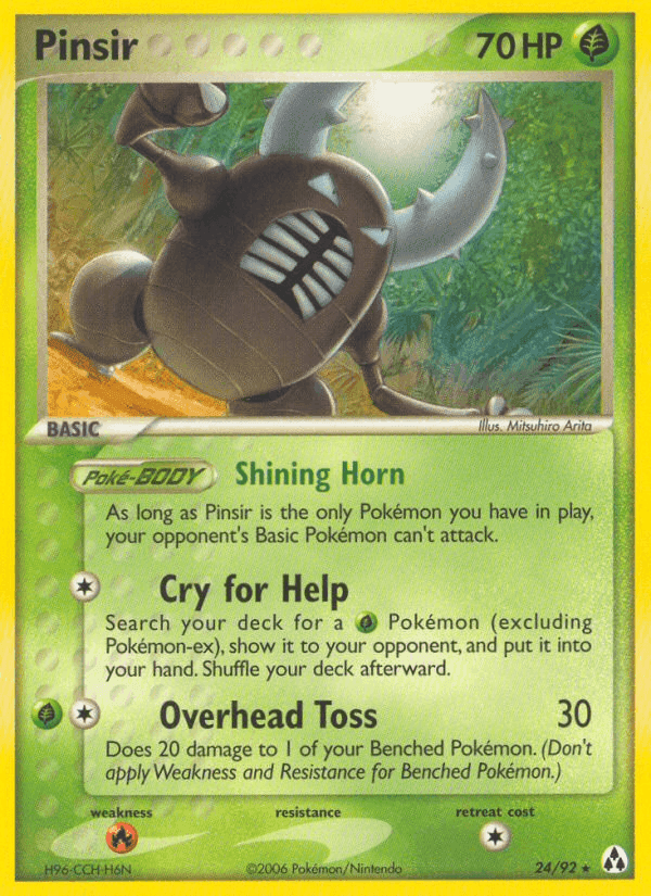 Pinsir, carta 24 de Legend Maker