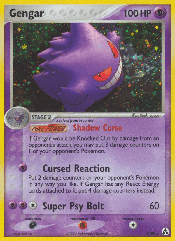 Gengar, carta 5 di EX La Leggenda di Mew