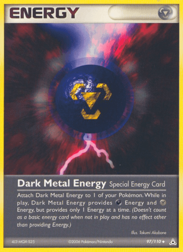 Dark Metal Energy, carta 97 di EX Fantasmi di Holon