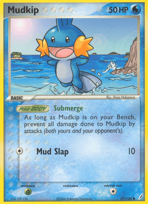 Mudkip, carta 57 de Crystal Guardians