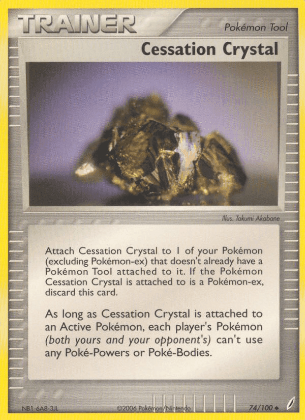 Cessation Crystal, carta 74 di EX Guardiani dei Cristalli