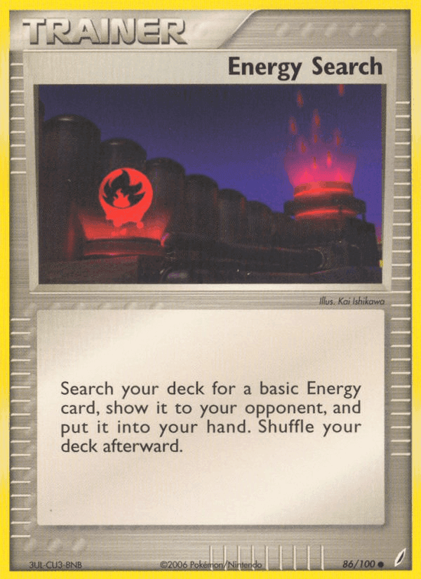 Energy Search, carta 86 di EX Guardiani dei Cristalli