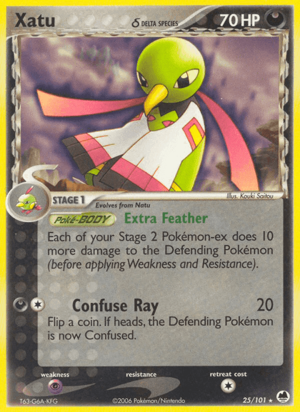 Xatu δ, carta 25 de Dragon Frontiers