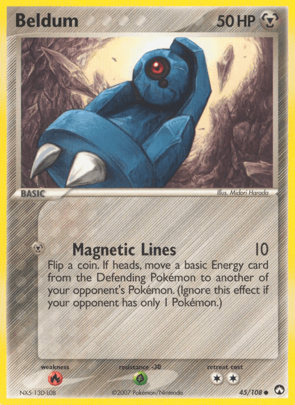 Beldum, carta 45 de Power Keepers