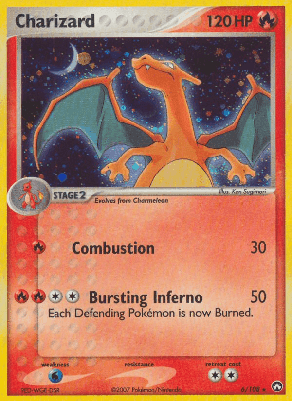 Charizard, carta 6 di Power Keepers