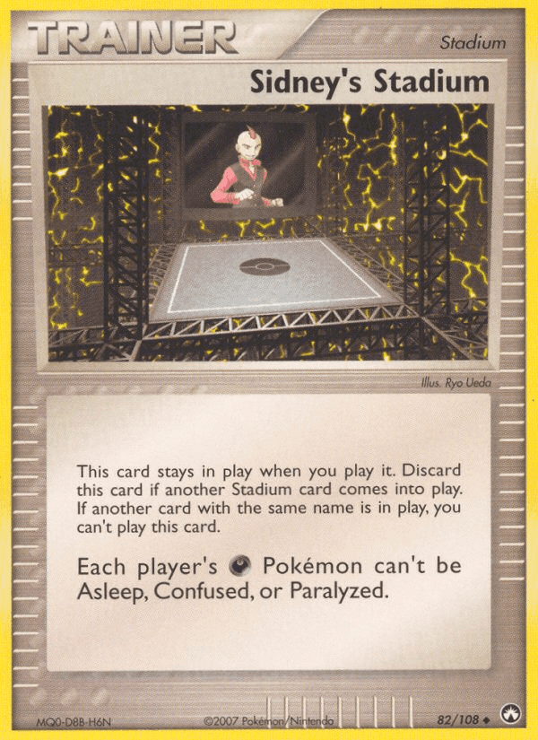 Sidney's Stadium, card 82 from Power Keepers