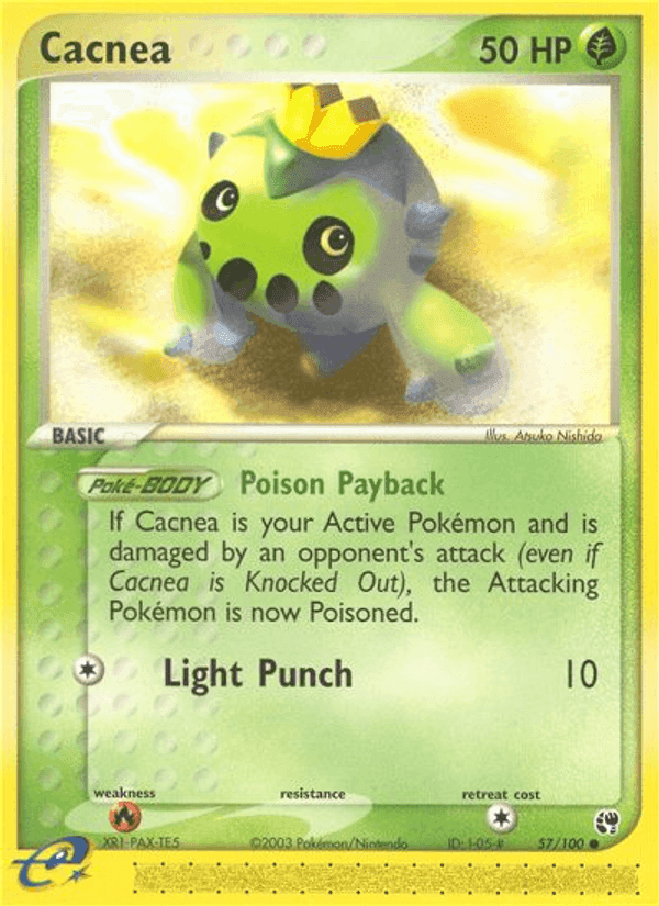 Cacnea, carta 57 de Sandstorm