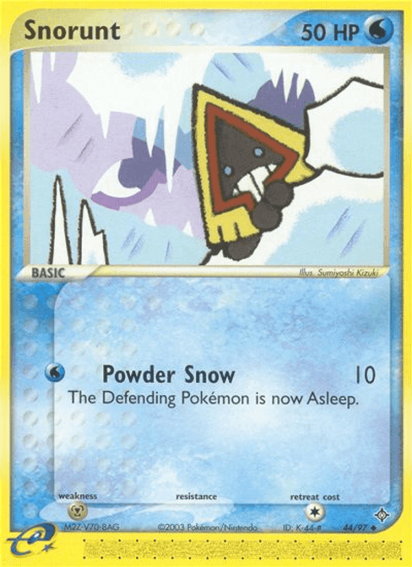 Snorunt, carta 44 di EX Drago