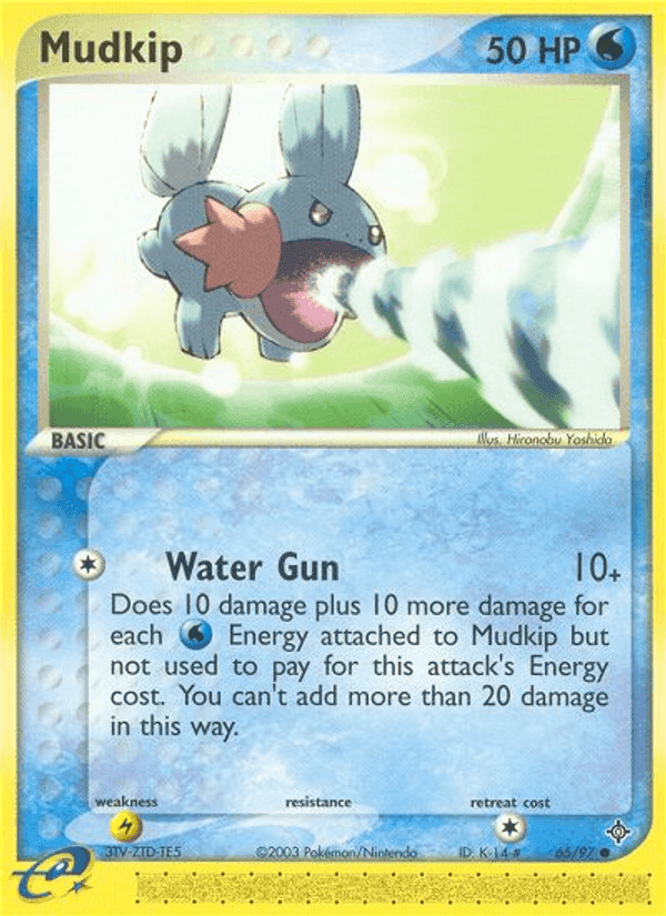 Mudkip, carta 65 de Dragon