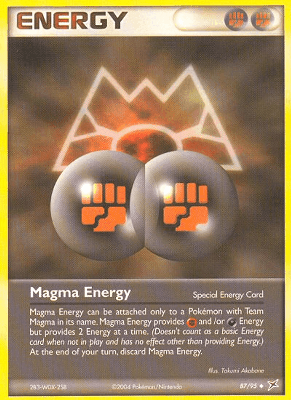 Magma Energy, carta 87 de Team Magma vs Team Aqua