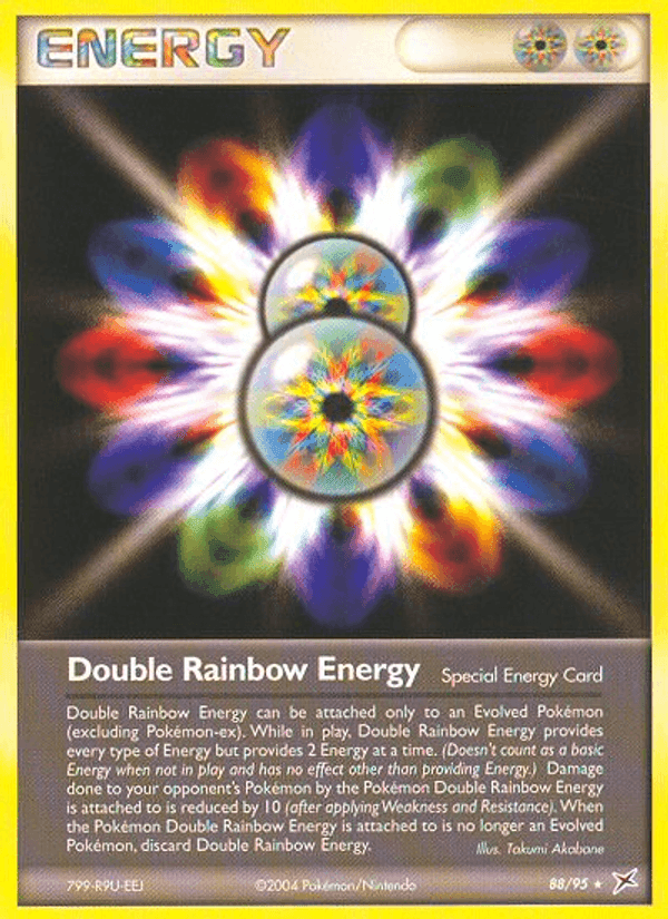 Double Rainbow Energy, carta 88 di EX Team Magma vs Team Idro