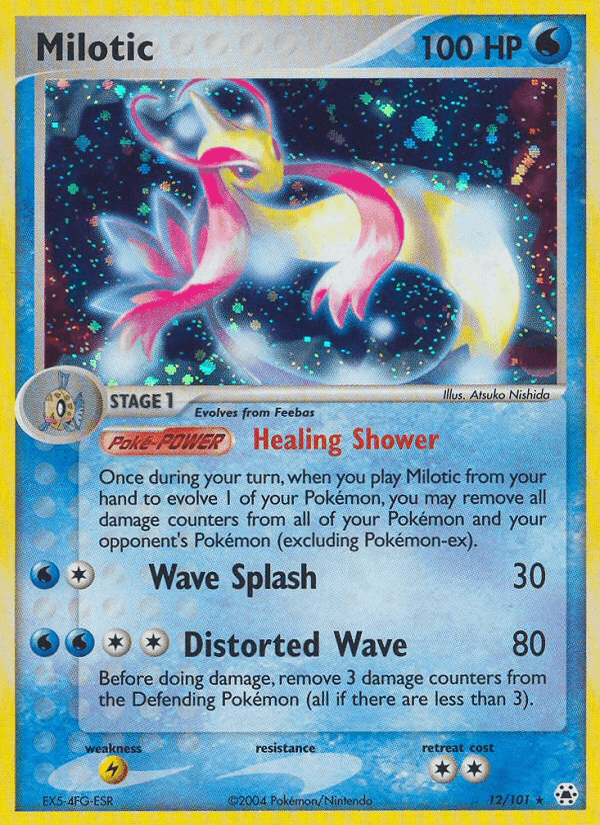 Milotic, carta 12 di EX Leggende Nascoste