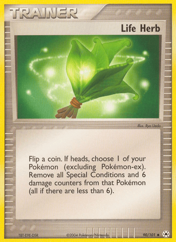 Life Herb, card 90 from Hidden Legends