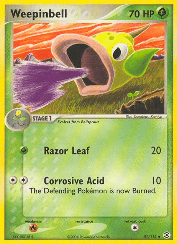 FireRed & LeafGreen の 51 番、Weepinbell