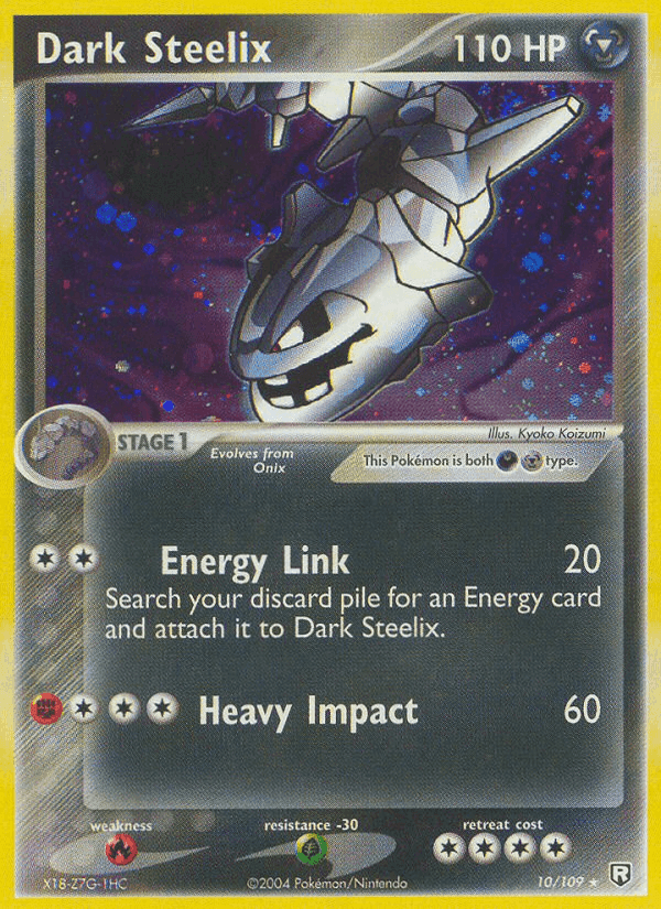 Dark Steelix, carte 10 de Team Rocket Returns