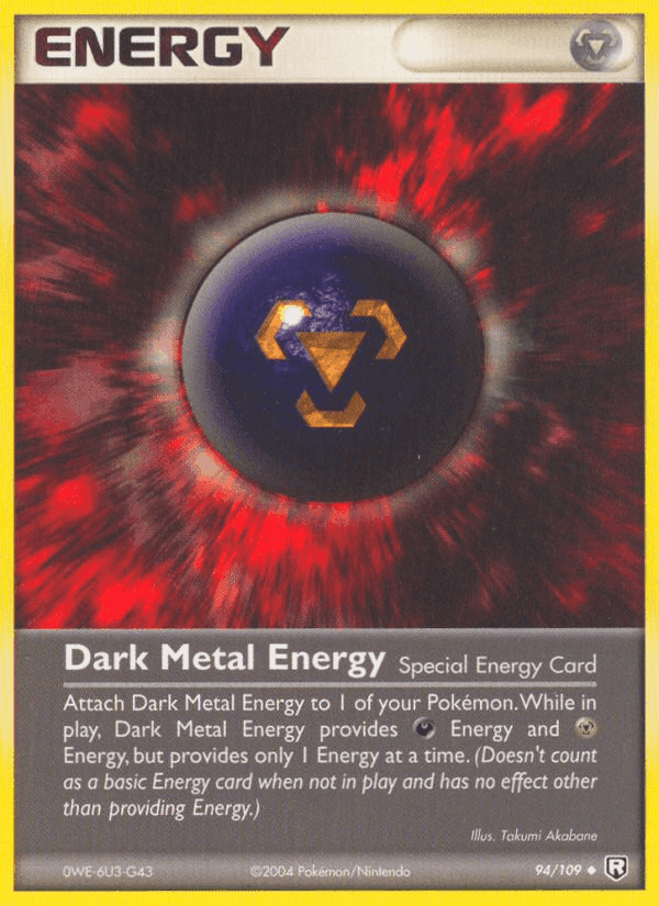 Dark Metal Energy, carta 94 di Team Rocket Returns