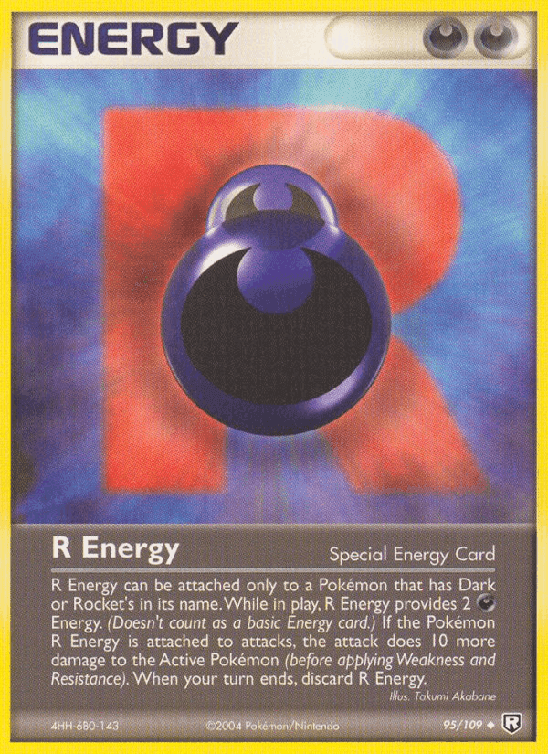 R Energy, carta 95 di Team Rocket Returns