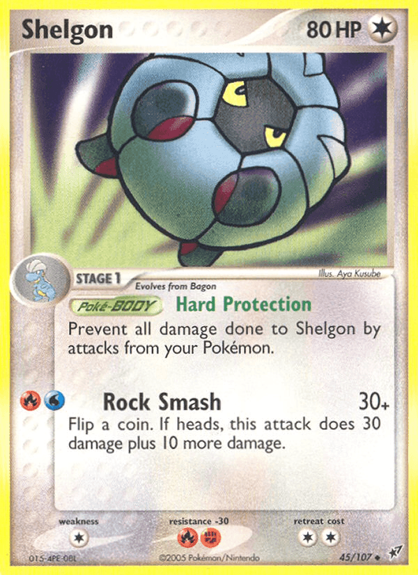 Shelgon, carta 45 di EX Deoxys
