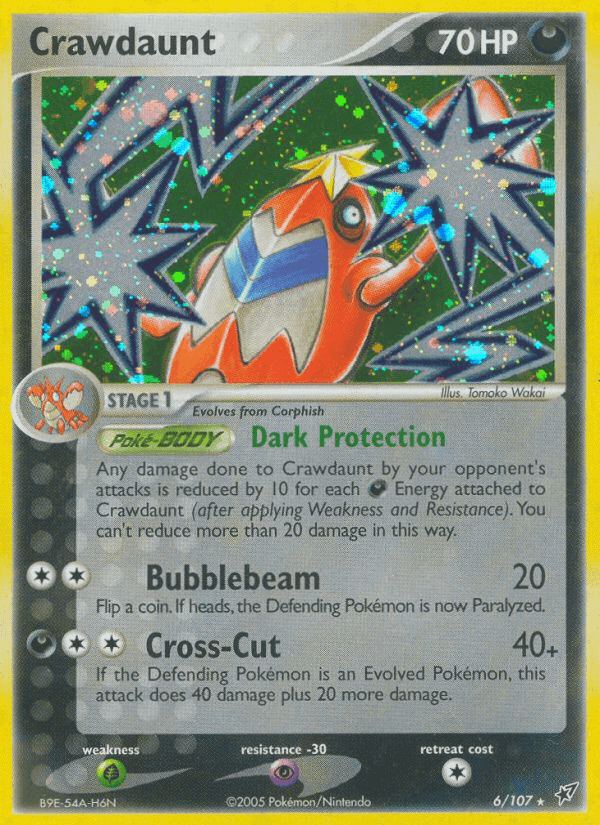 Deoxys の 6 番、Crawdaunt