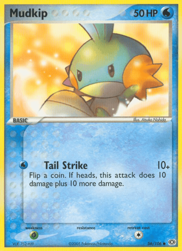 Mudkip, carta 56 di EX Smeraldo