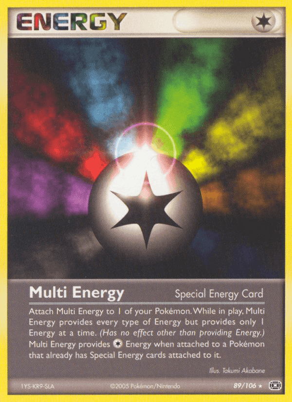 Multi Energy, carta 89 di EX Smeraldo