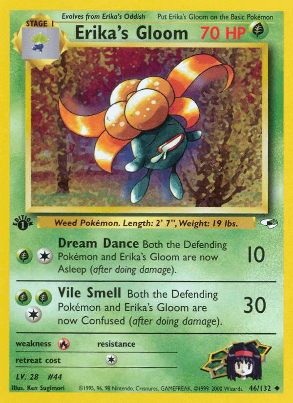 Erika's Gloom, carta 46 di Gym Heroes