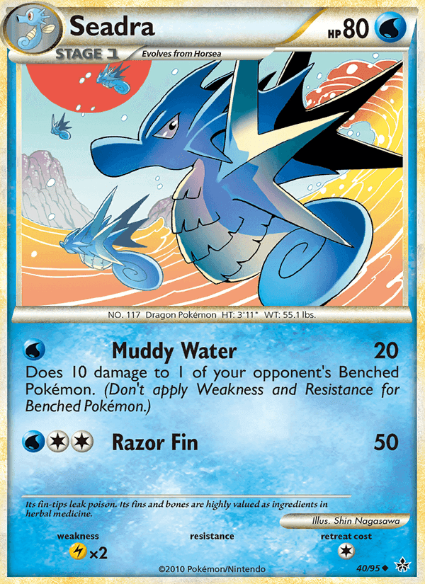 Seadra, carta 40 di Forze Scatenate