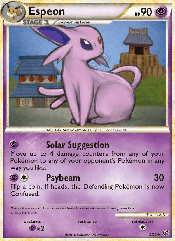 Espeon, carta 2 de Undaunted