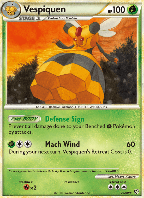 Vespiquen, carta 23 de Undaunted