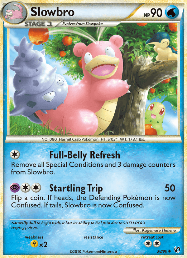 Slowbro, carta 38 de Undaunted