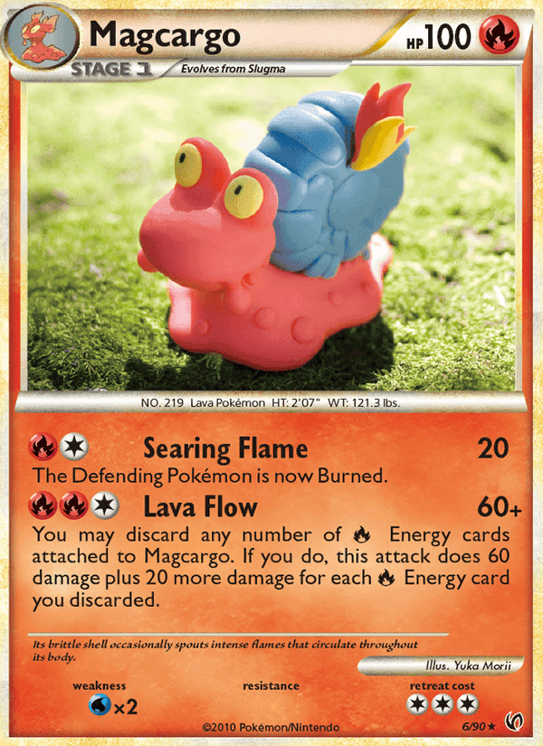 Magcargo, carta 6 de Undaunted