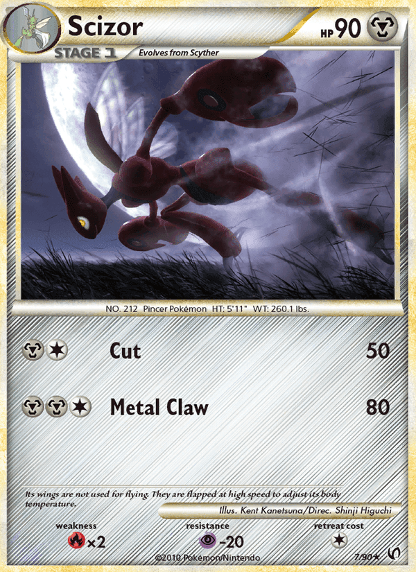 Scizor, carta 7 de Undaunted