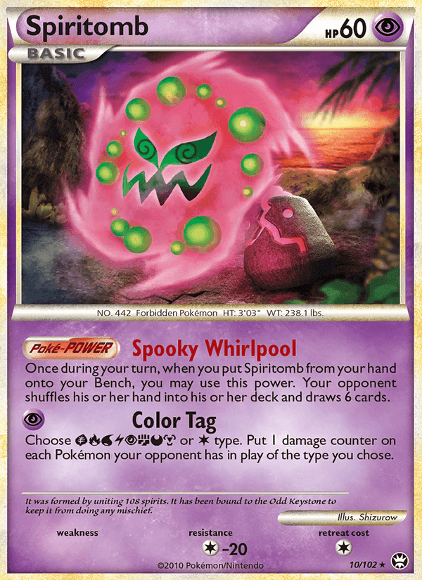 Spiritomb, carta 10 de Triumphant