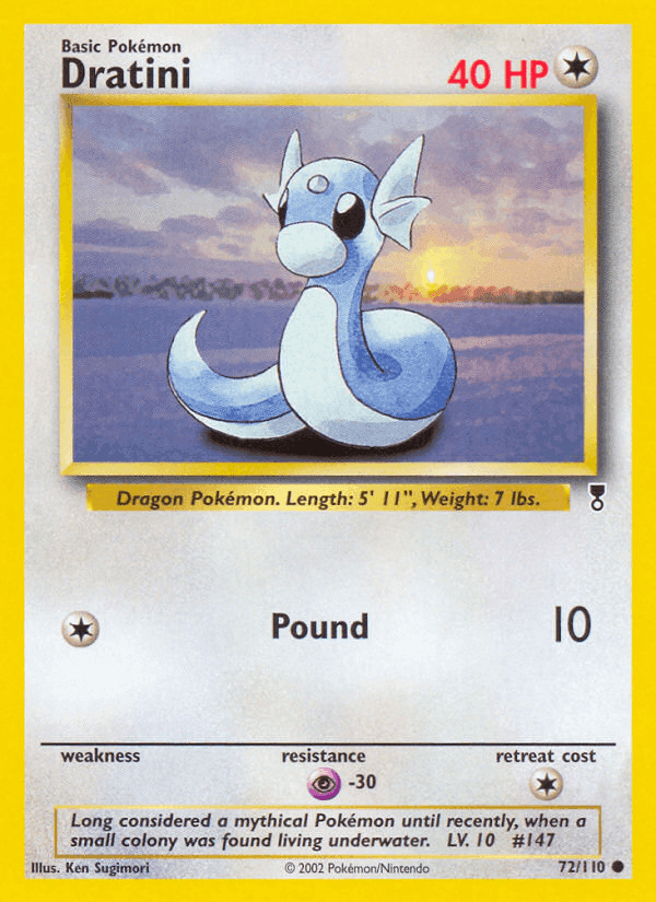Dratini, carta 72 de Legendary Collection