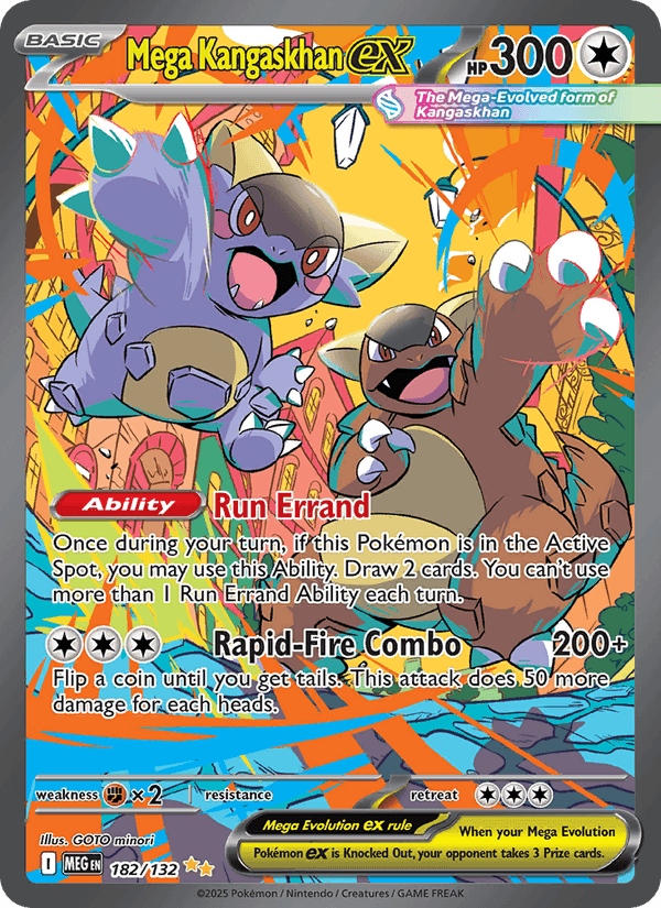 Mega Evolution の 182 番、Mega Kangaskhan ex