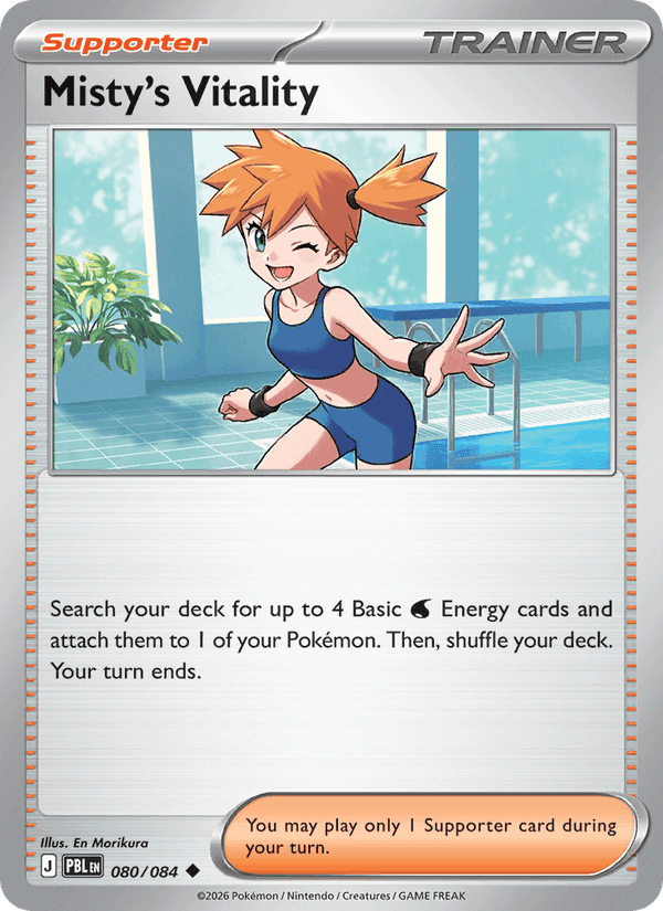 Misty's Vitality, carta 080 di Pitch Black