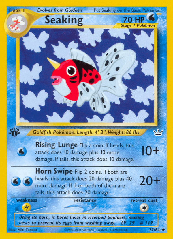 Seaking, carta 37 de Neo Revelation