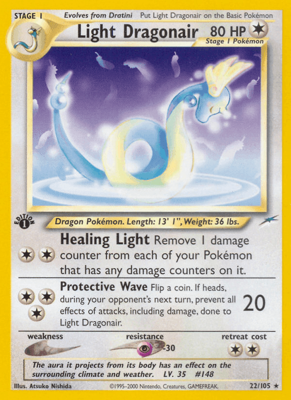 Light Dragonair, carte 22 de Neo Destiny