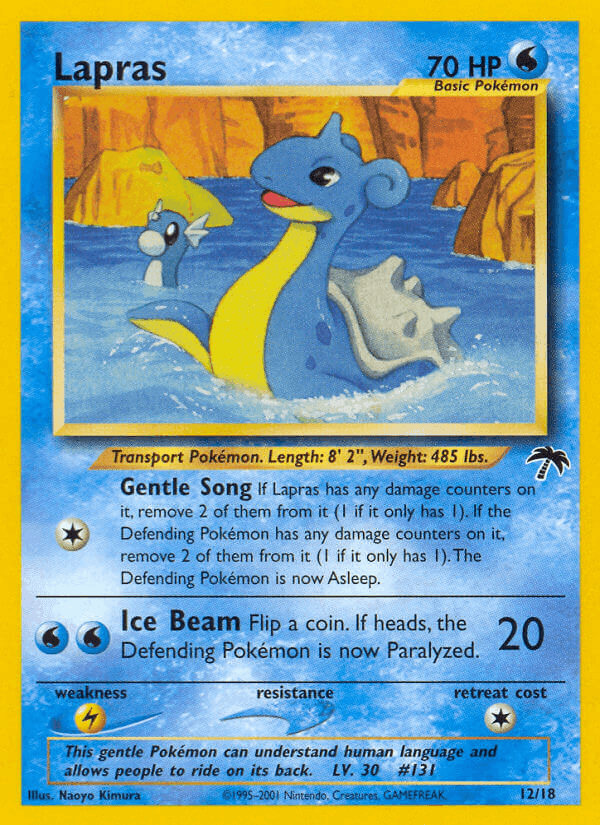 Lapras, carte 12 de Southern Islands