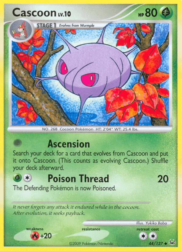 Cascoon, carta 44 di Platino