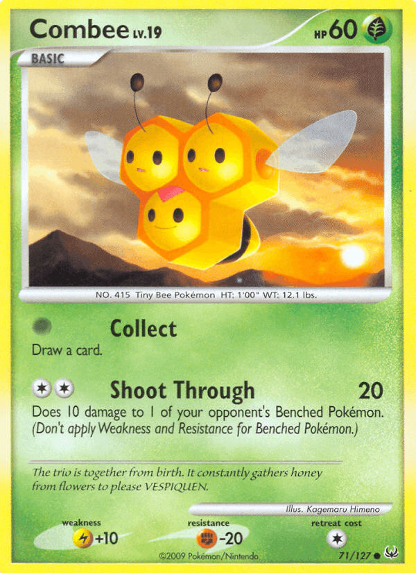 Combee, card 71 from Platinum