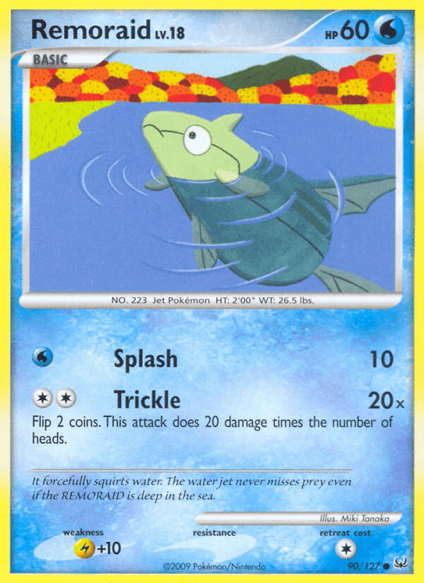 Remoraid, card 90 from Platinum
