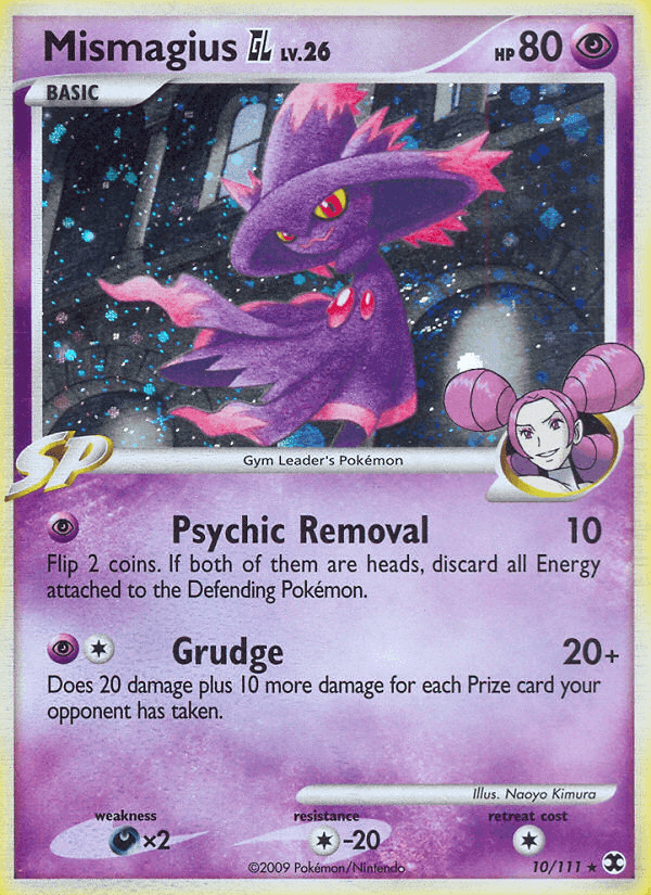 Mismagius GL, carta 10 de Rising Rivals
