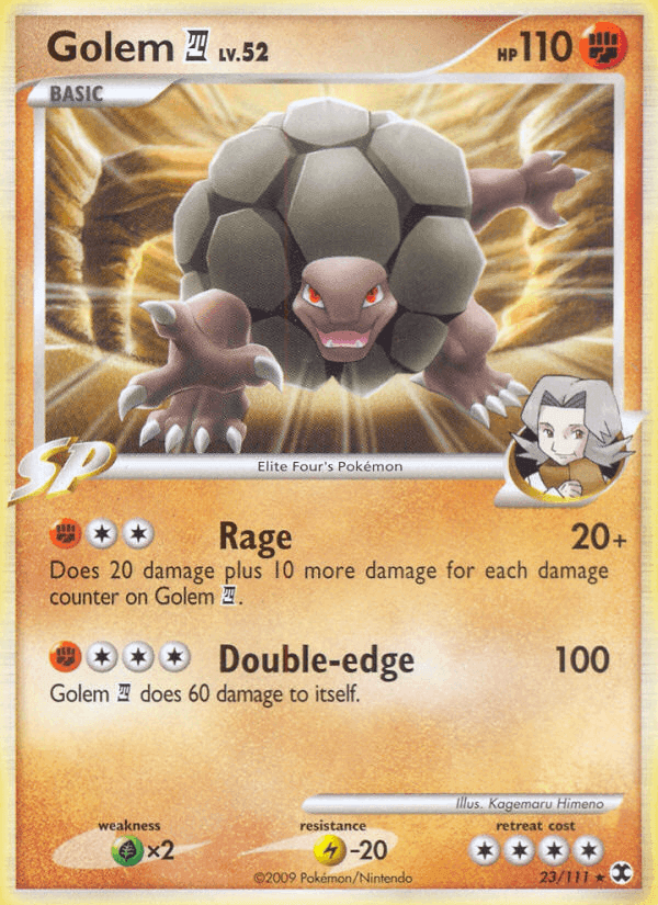 Golem E4, carta 23 de Rising Rivals