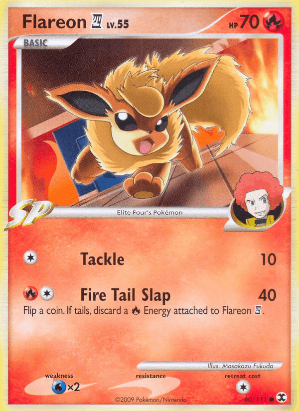 Flareon E4, carta 60 de Rising Rivals