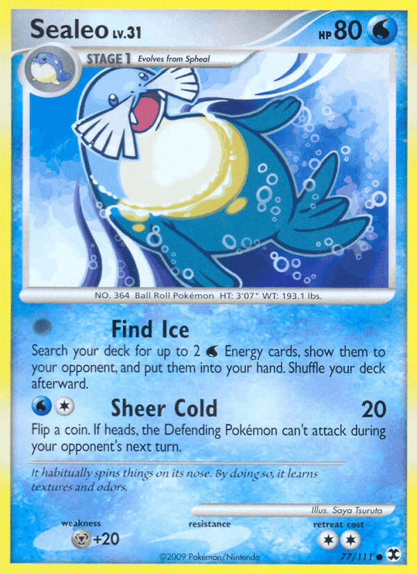 Sealeo, card 77 from Rising Rivals